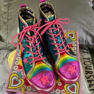 NEED GONE: Irregular Choice Hi-Tops